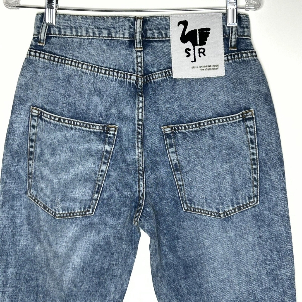 FREE PEOPLE X SANDRINE ROSE JEANS - Collab - RARE - Size 27 - Picture 5 of 16